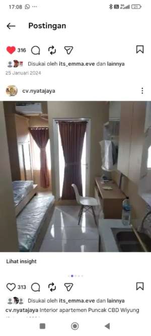 Semurah kamar kos full furnish lokasi di Surabaya Kota, tersedia melalui melalui situs Olx