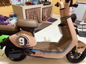 Jual bekas Sepeda listrik merek NUV. Th 2025,lokasi di Pekanbaru Kota