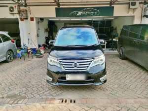 Jual bekas SERENA HWS 2016 HITAM NISSAN HIGHWAY STAR AUTOMATIC,lokasi di Jakarta Selatan