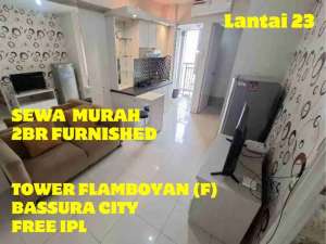 SEWA 2BR FURNISHED TOWER FLAMBOYAN F APARTEMEN BASSURA CITY lokasi di Jakarta Timur, tersedia melalui melalui situs Olx