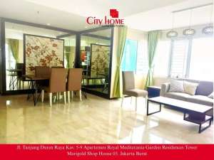 Sewa Apartemen Furnished di Royal Mediterania Garden Residences lokasi di Jakarta Barat, tersedia melalui melalui situs Olx