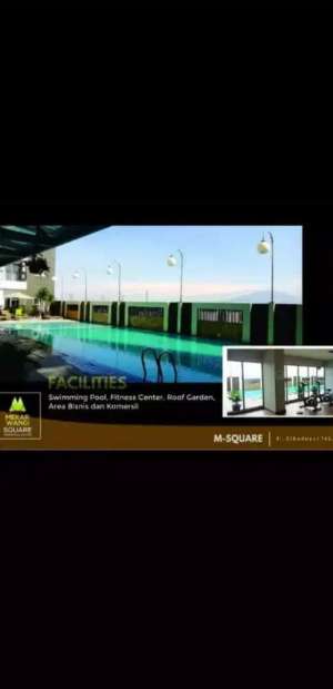 Sewa Apartment Mekarwangi M Square Harian Bulanan Tahunan lokasi di Bandung Kota, tersedia melalui melalui situs Olx