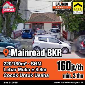 Sewa BKR Mainroad, Bisa Untuk Kantor Kuliner Segala Macam Usaha lokasi di Bandung Kota, tersedia melalui melalui situs Olx