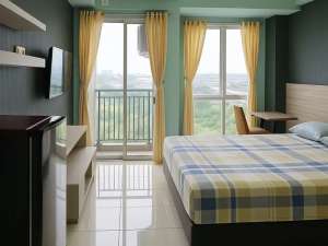 Sewa Bulanan FREE IPL Grand Dhika City Apartemen Studio Furnish Akses LRT Bekasi lokasi di Bekasi Kab., tersedia melalui melalui situs Olx