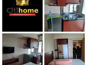 sewa bulanan studio furnish apartemen educity by citihome lokasi di Surabaya Kota, tersedia melalui melalui situs Olx