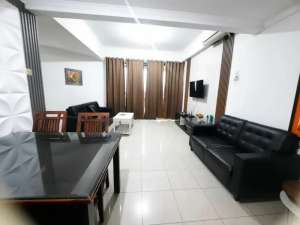 Sewa Harian3 BR Apartemen Puri Kemayoran Furnished lantai 26 lokasi di Jakarta Pusat, tersedia melalui melalui situs Olx