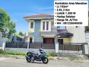 Sewa Rumah Area Manahan, dekat Manahan, Mall,RS, Kampus, Kantor lokasi di Surakarta Kota, tersedia melalui melalui situs Olx