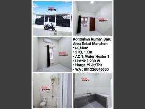 Sewa Rumah Bangunan Baru Area Dekat Manahan lokasi di Surakarta Kota, tersedia melalui melalui situs Olx