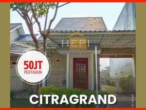 Sewa Rumah Di Citragrand Siap Pakai Non Furnish lokasi di Semarang Kota, tersedia melalui melalui situs Olx