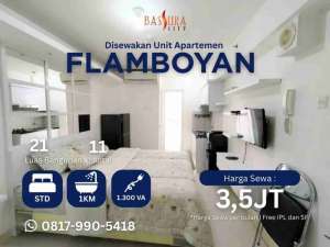Sewa studio furnished ada water heater apartemen Bassura City lokasi di Jakarta Timur, tersedia melalui melalui situs Olx