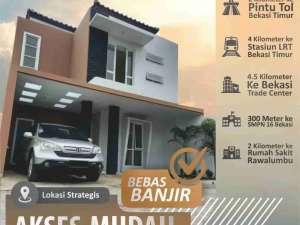 SIAP HUNI Dijual Rumah Baru Cluster 2 Lantai Bisa KPR Pengasinan Rawalumbu Kota Bekasi XAV , tersedia melalui melalui situs Olx