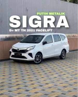 Jual bekas Sigra Manual 2021 Putih Istimewa Termurahh,lokasi di Sragen Kab.