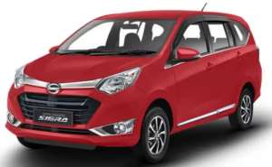 Jual bekas Sigra Matic Warna Merah,lokasi di Padang Kota