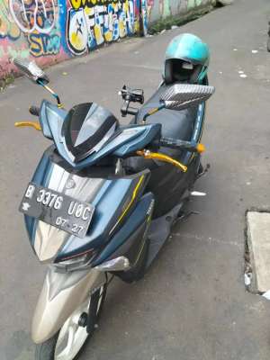 Jual bekas Soul GT 125 blue core 2017,lokasi di Jakarta Pusat