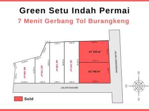Spesial Promo Murah Tanah Kavling 7 Menit Tol Burangkeng Bekasi lokasi di Bekasi Kota, tersedia melalui melalui situs Olx