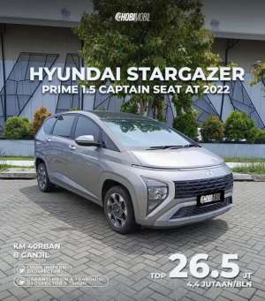 Jual bekas Stargazer Prime 1.5 Captain Seat AT Thn 2022,lokasi di Tangerang Selatan Kota