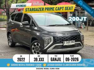 Jual bekas Stargazer Prime Capt Seat AT 2022 Abu,lokasi di Jakarta Selatan