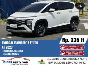 Jual bekas Stargazer X Prime AT 2023 KM 30RB,lokasi di Tangerang Selatan Kota
