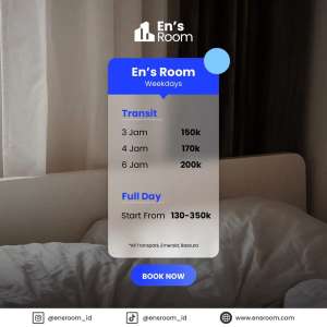 Staycation Apart Podomoro Aesthetic EnsRoom Senin lokasi di Bogor Kab., tersedia melalui melalui situs Olx