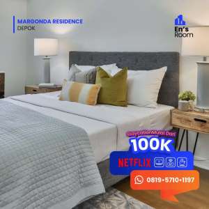 Staycation Apart Podomoro Aesthetic EnsRoom Selasa lokasi di Bogor Kota, tersedia melalui melalui situs Olx