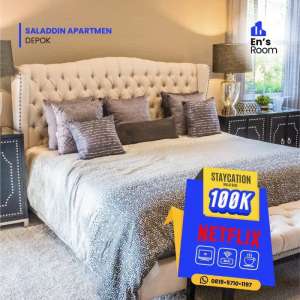 Staycation Penginapan Transpark Juanda Aesthetic EnsRoom Jumat lokasi di Bekasi Kota, tersedia melalui melalui situs Olx