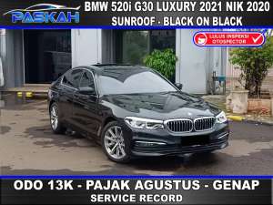 Jual bekas SUNROOF Odo13K PAJAKAGUSTUS BMW 520i G30 2021 Nik 2020 BMW 520 2020,lokasi di Jakarta Utara