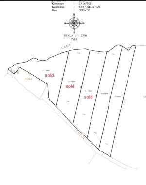 Sunset View Tanah Tebing Pantai Uluwatu, Boleh Beli 1.500m2 lokasi di Kab. Badung, tersedia melalui melalui situs Olx