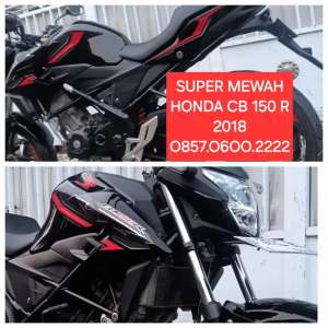 Jual bekas Super istimewah HONDA CB 150 R 2018.pajak baru.motor simpenan.,lokasi di Gresik Kab.