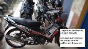 Jual bekas Supra X 125 Tahun 2010,lokasi di Bekasi Kota