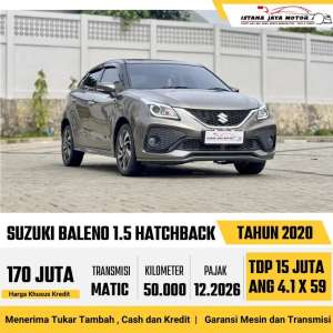 Jual bekas Suzuki Baleno Hatchback 2020,lokasi di Jakarta Timur
