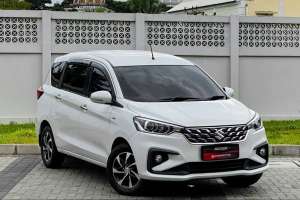 Jual bekas Suzuki Ertiga 1.5GX 1.5 GX Hybrid AT Matic 2022 Putih Metalik.,lokasi di Jakarta Barat