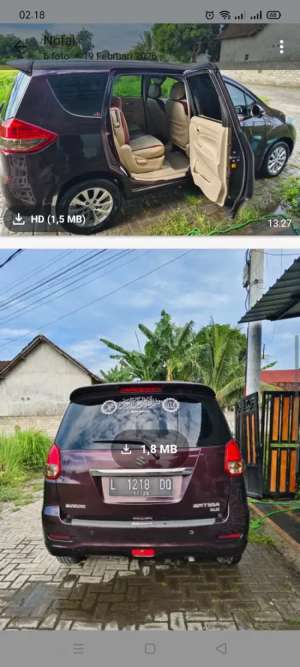 Suzuki Ertiga 2013 Bensin lokasi di Banyuwangi  Kab., tersedia melalui melalui situs Olx