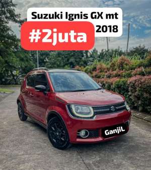 Jual bekas Suzuki Ignis GX mt 2018 orange 2juta,lokasi di Jakarta Timur