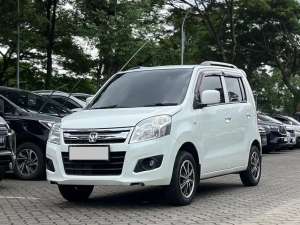 Jual bekas SUZUKI KARIMUN WAGON R GX 1.0 MT PUTIH 2014, KM 73RB,lokasi di Tangerang Kota