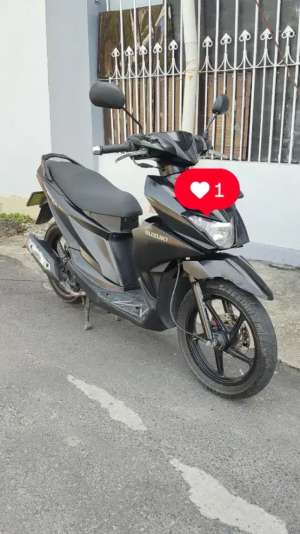 Jual bekas Suzuki Nex II Tahun 2018 Hitam Doff,lokasi di Padang Kota