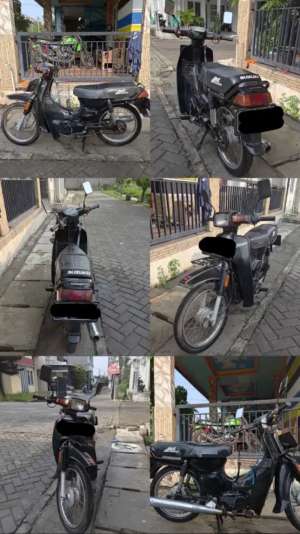 Jual bekas Suzuki RC 100 Black Bravo,lokasi di Tangerang Kota