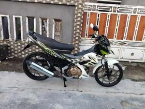 Jual bekas Suzuki Satria F 150cc thn 2013 mesin halus siap pakai di Tangerang,lokasi di Tangerang Kota