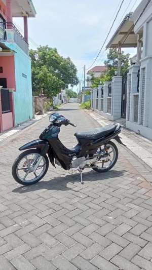 Jual bekas Suzuki Shogun Tahun 2002 Restorasi,lokasi di Pasuruan Kota