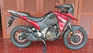 Jual bekas Suzuki V-Strom 250 SX Merah Low Km Like New,lokasi di  