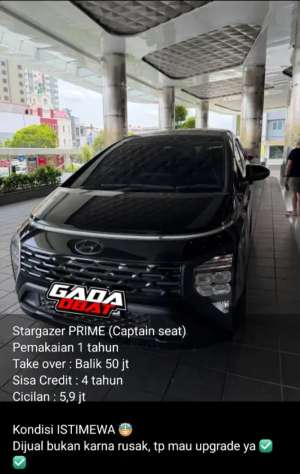 Jual bekas Take over murah hyundai 2025,lokasi di Batam Kota