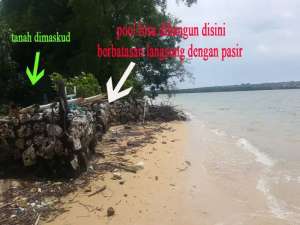 TANAH 1.235m2 BEACHFRONT TANJUNG BENOA, UNBLOCK SUNSET VIEWJLN TO, HARGA THE BEST lokasi di Kab. Badung, tersedia melalui melalui situs Olx