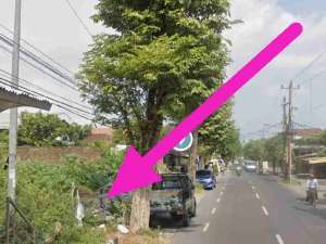 Tanah 2087 m2 dijual murah pinggir jalan raya Lowanu Umbulharjo Yogyakarta dekat kampus STIE Widya Wiwaha lokasi di Yogyakarta Kota, tersedia melalui melalui situs Olx