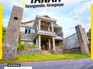 Tanah 390meter Bonus bangunan Villa 6Kamar Akses Mobil Simpangan di Karangpandan Karanganyar lokasi di Karanganyar Kab., tersedia melalui melalui situs Olx