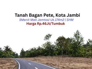 Tanah Bagan Pete Kota Jambi lokasi di Jambi Kota, tersedia melalui melalui situs Olx