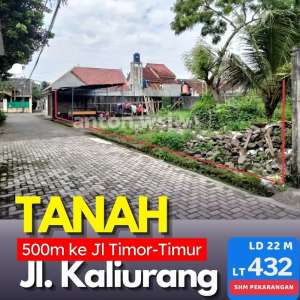 Tanah Bagus Jogja Jl Kaliurang Km 6,5 Lt 432 m2 ld 22 m SHM lokasi di Sleman Kab., tersedia melalui melalui situs Olx