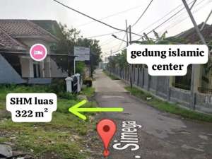 Tanah Belakang Islamic Center Cirebon lokasi di Cirebon Kab., tersedia melalui melalui situs Olx