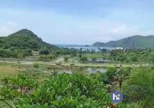 Tanah bukit Lombok tengah view Sirkuit Moto GP Kuta Mandalika T622 lokasi di Lombok Tengah Kab., tersedia melalui melalui situs Olx