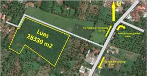 Tanah Bulusan Kalipuro 28.330 m2 dekat Ketapang Indah Hotel lokasi di Banyuwangi  Kab., tersedia melalui melalui situs Olx