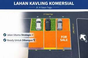 tanah dan rumah dijual cash bertahap lokasi di Cilangkap, tersedia melalui melalui situs Olx