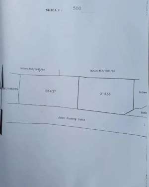 Tanah di jalan utama pantai Padang galak Sanur, sudah tembok keliling lokasi di Denpasar Kota, tersedia melalui melalui situs Olx